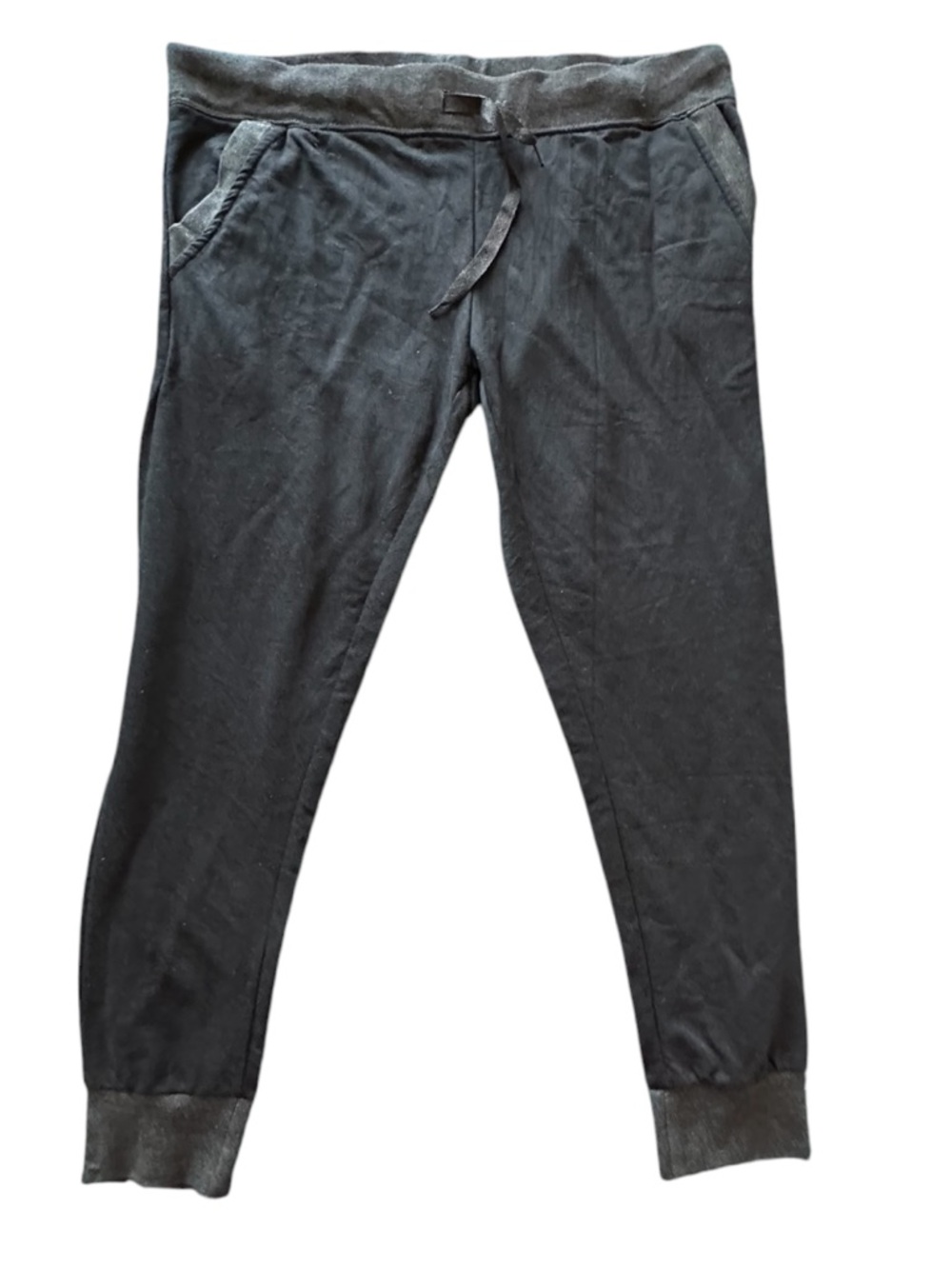 Athletex Black With Gray Trim Performance Pants Size Large